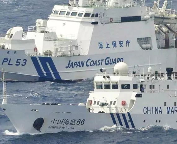 漂亮,連續向日本揮出組合拳!釣魚島投下10米浮漂,抗議無效!