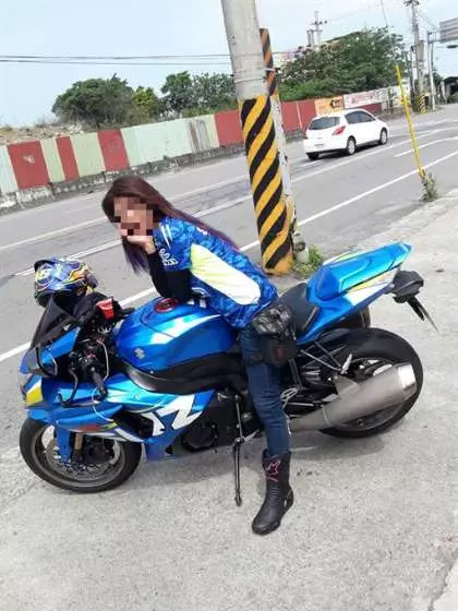美魔嬤騎重機摔車亡 家屬悲慟簽器捐