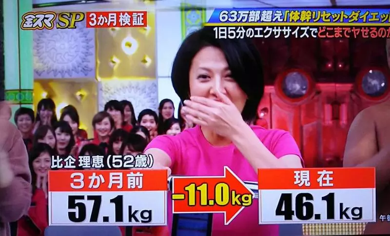 3個月減掉17kg、腰圍瘦20cm!日本熱推5分鐘「美體重塑」瘦身操