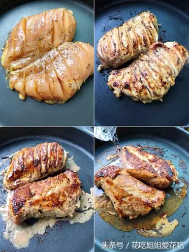 不加一滴油搞定巨好吃的減脂雞胸肉,一個平底鍋