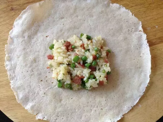 用春卷皮做網紅餅,外酥里糯超級好吃!