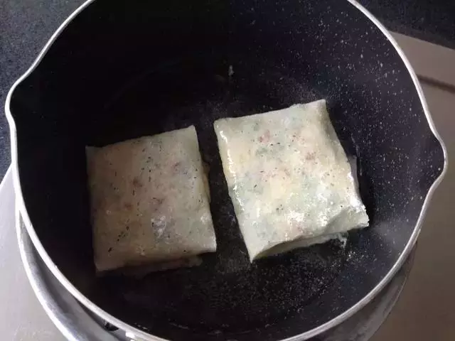 用春卷皮做網紅餅,外酥里糯超級好吃!
