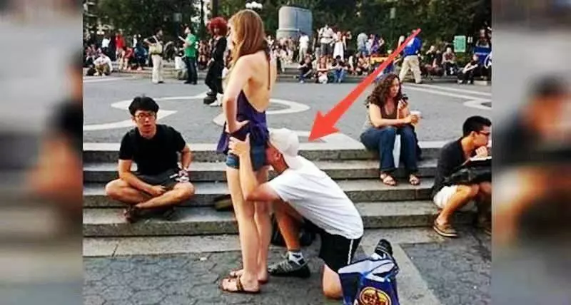 小鮮肉到處要求路上的「女生屁屁借他聞」,知道他背後的「真正目的」後女生都「搶著想給他聞」