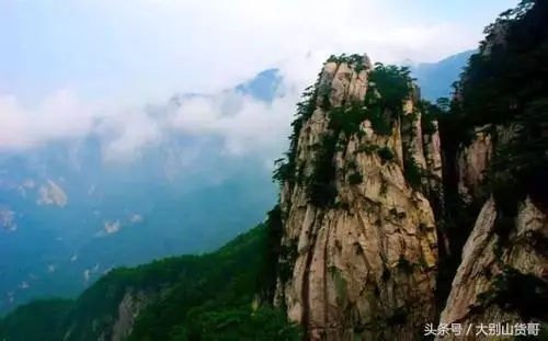美麗的大別山,大別山著名的風景名勝之一安徽境內的大別山