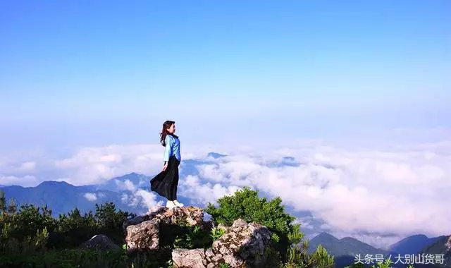 美麗的大別山,大別山著名的風景名勝之一安徽境內的大別山