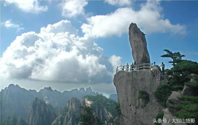 美麗的大別山,大別山著名的風景名勝之一安徽境內的大別山