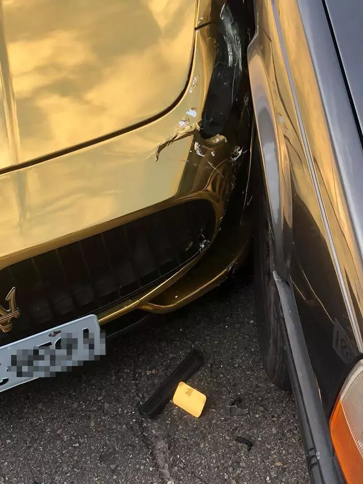 「金海神」遭Volvo硬撞!正妹車主起底, 竟月入156萬 驚人身分曝光