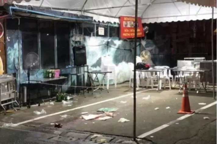 飛來橫禍!遊客在Bangkok熱門景點吃晚餐,卻無辜中彈身亡!開心出門,卻再也回不了家…