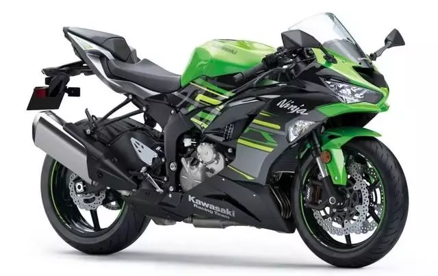 川崎ZX-6R最新2019改款,使用全新家族式外觀