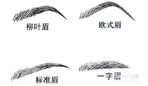 心理測試:4個眉形,你最喜歡哪個?測你是他最愛的人嗎