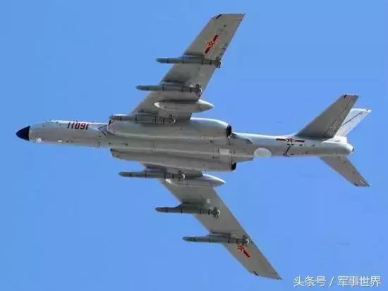 簡氏:中國海軍已接收4架轟6J轟炸機 可巡航整個南海