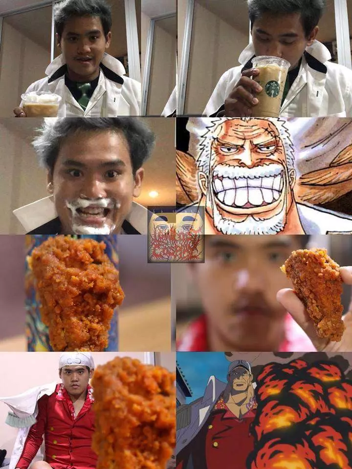 用海苔一秒變「猛毒」 低成本Cosplay之神又再讓大家跪了