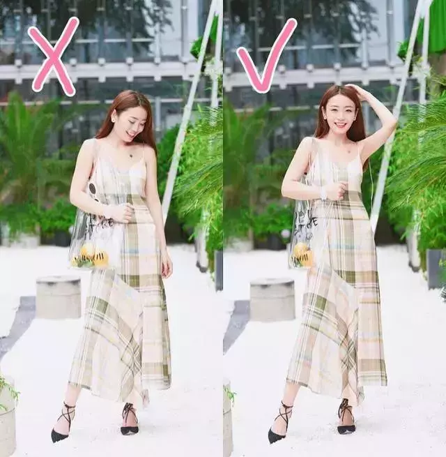 這7個女生拍照通用姿勢,拍出來的照片很自然!