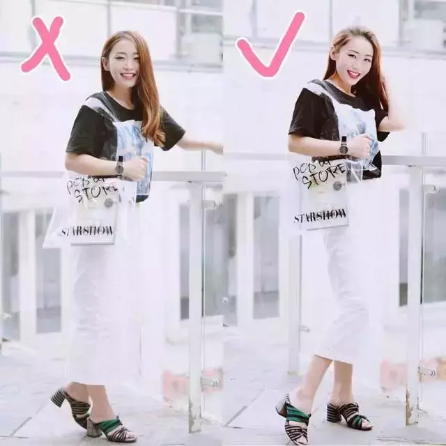 這7個女生拍照通用姿勢,拍出來的照片很自然!