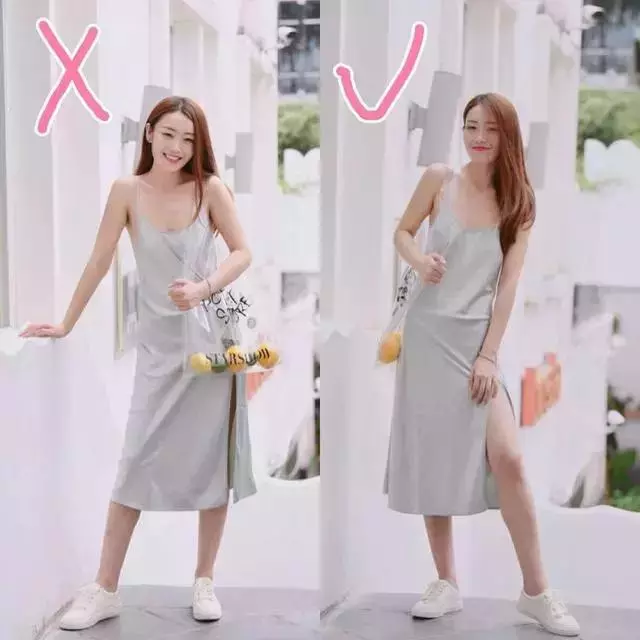這7個女生拍照通用姿勢,拍出來的照片很自然!