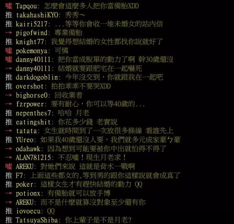 如果我們xx歲還沒對象就結婚?竟釣出超悲情男網友分享自身經歷...網友幫QQ:史上最慘