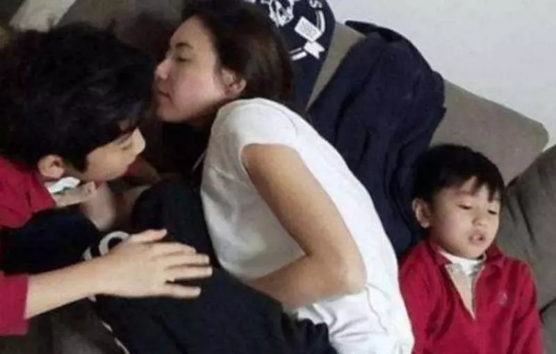 張柏芝有三張照片,謝霆鋒不敢看,網友看一次就會流淚