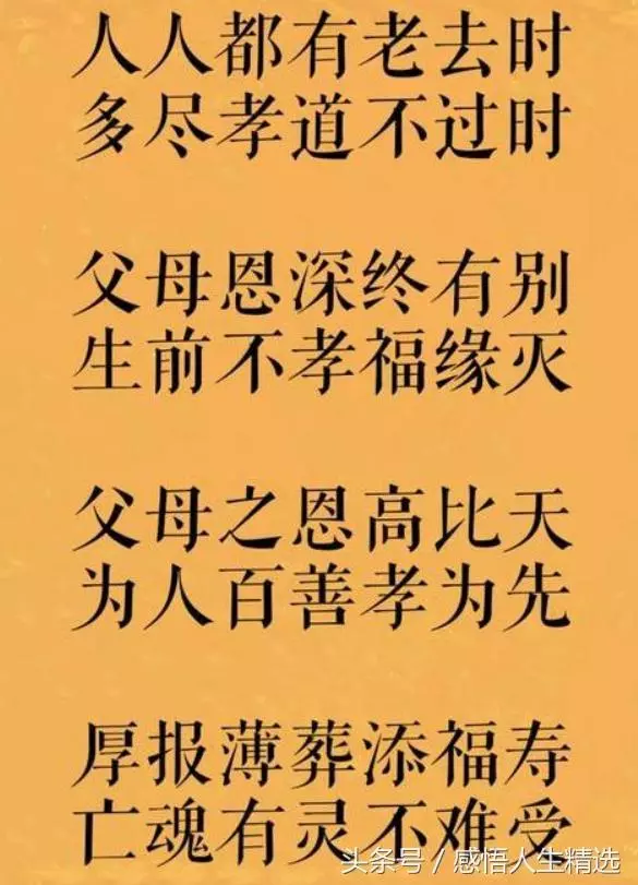 生前不孝,死後亂叫!活著不讓爹娘吃,離世何必去祭墳