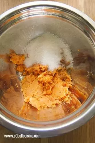 蒸雙色番薯糕 Steam Sweet Potato Cake