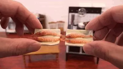 小哥哥還原宮崎駿動畫里的袖珍美食,270 萬粉絲看得直流口水!