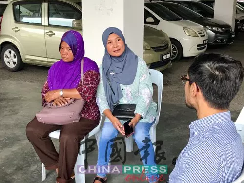 壟尾土崩.聞訊丈夫遇難 外勞妻子 在家鄉暈倒