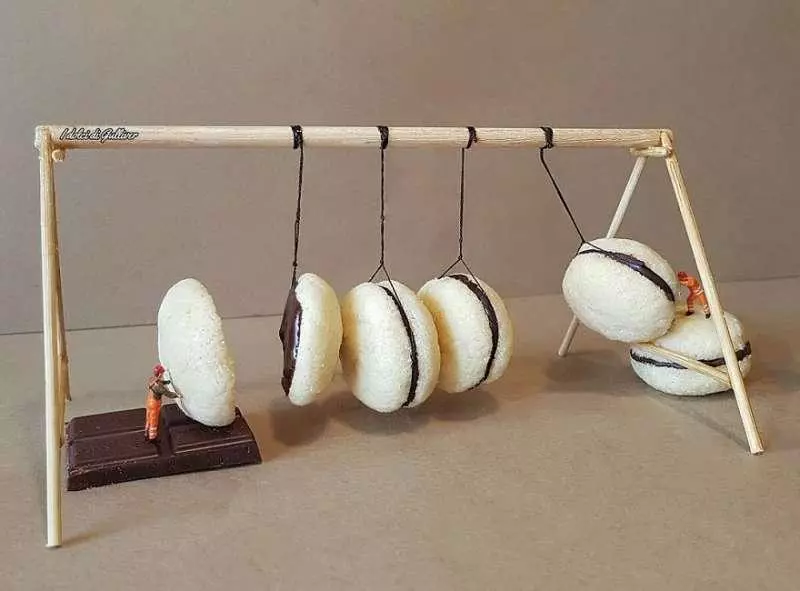 35個讓人捨不得吃的甜點藝術作品 食物竟然可以這樣玩