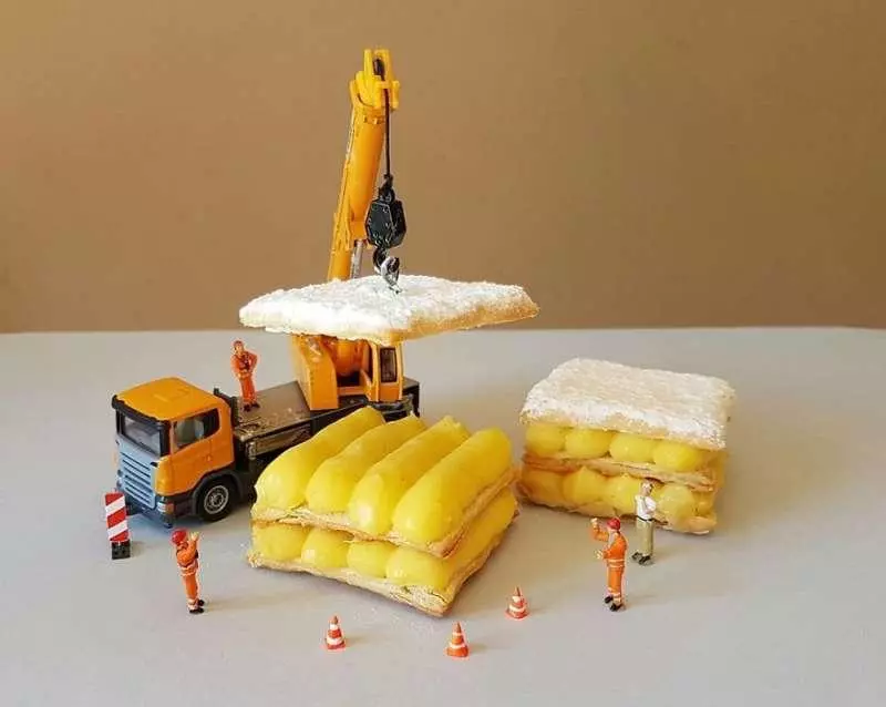 35個讓人捨不得吃的甜點藝術作品 食物竟然可以這樣玩