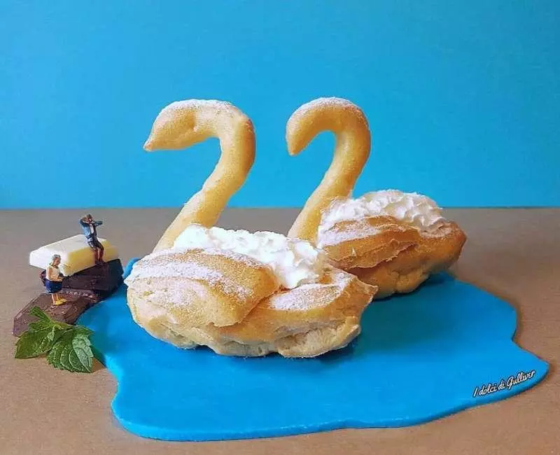 35個讓人捨不得吃的甜點藝術作品 食物竟然可以這樣玩