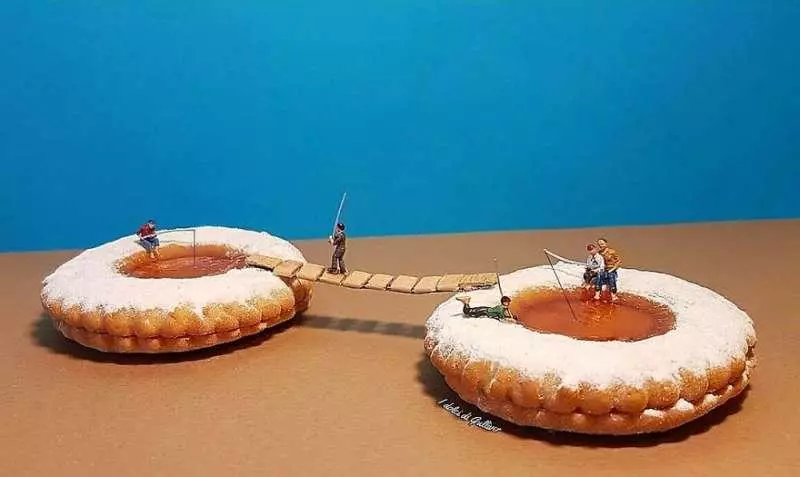 35個讓人捨不得吃的甜點藝術作品 食物竟然可以這樣玩