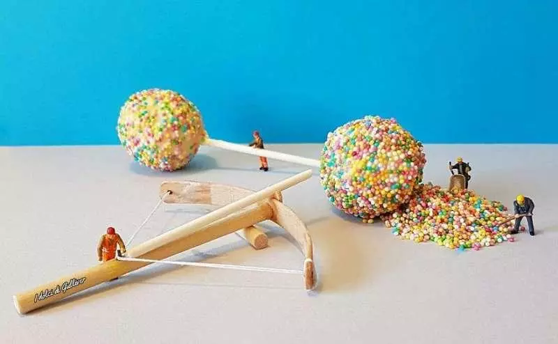 35個讓人捨不得吃的甜點藝術作品 食物竟然可以這樣玩