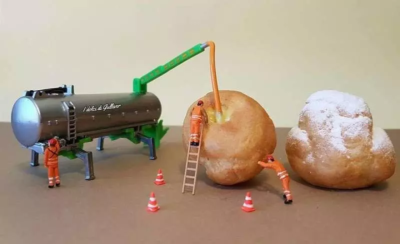 35個讓人捨不得吃的甜點藝術作品 食物竟然可以這樣玩