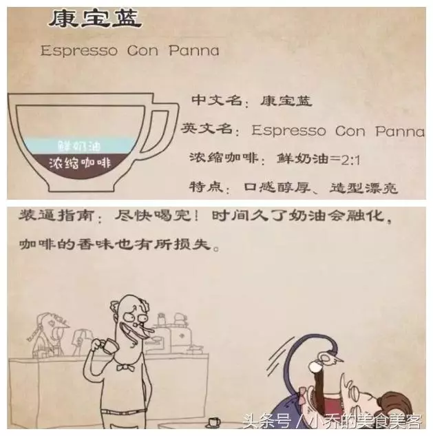 7種常見咖啡的入門知識,看懂了,咖啡廳里再也不會感到尷尬