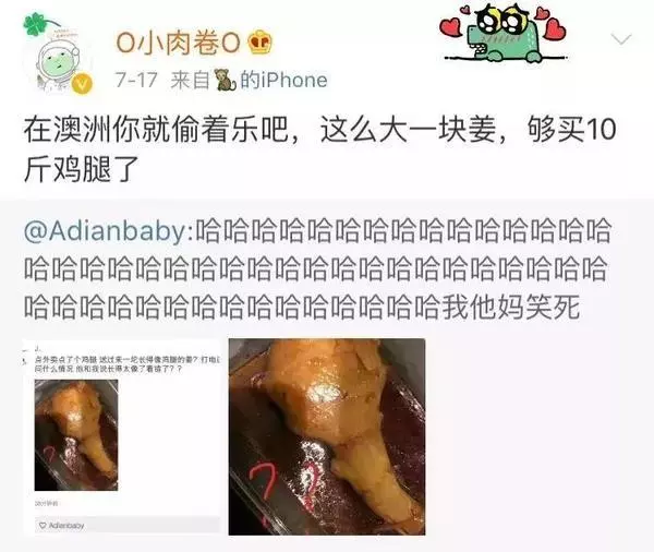 澳洲華人小哥點了個雞腿外賣,送到時懵了:這特麼是雞腿?