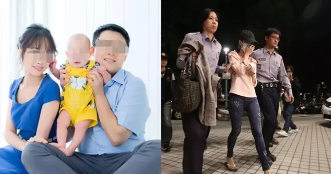 年輕夫妻,常在臉書狂曬恩愛,,妻子昨趁夫睡午覺,買汽油澆床燒夫, 忘了8個月孩子在屋內