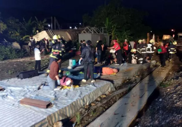 台普悠瑪列車翻覆釀17死上百傷!專家爆:翻車原因恐是這個。。