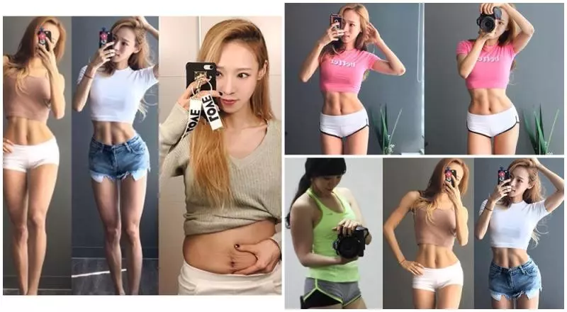 史上最激勵人心!韓國俏媽咪體重上升7KG「油肚象腿→腹肌筷子腿」女孩全都羨慕到炸!