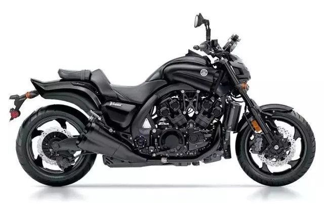 山葉美國上市新款亞光黑VMAX 1700