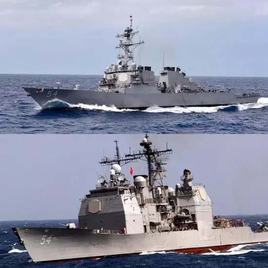 美國兩艘軍艦穿越台灣海峽,故意挑釁中國?