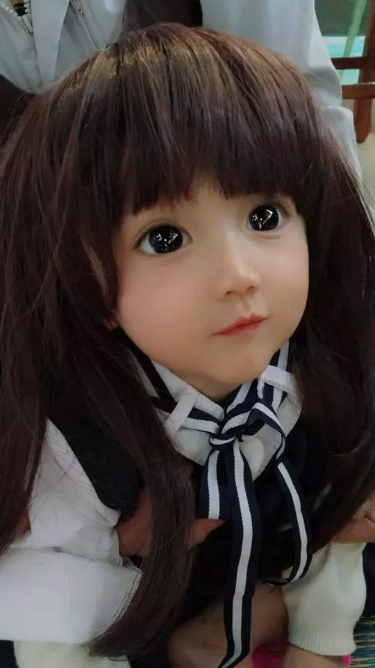 東方芭比!1歲女童「高顏直逆天美貌」竄紅 母親曝光出生時秘密