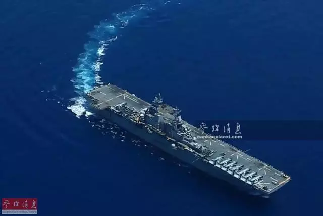 進港被拒改道南海惹事!美戰車上艦打靶