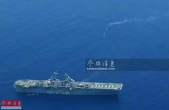 進港被拒改道南海惹事!美戰車上艦打靶