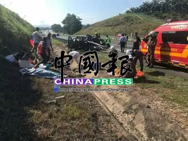 疑打瞌睡毀天倫,一家六口 4死2傷