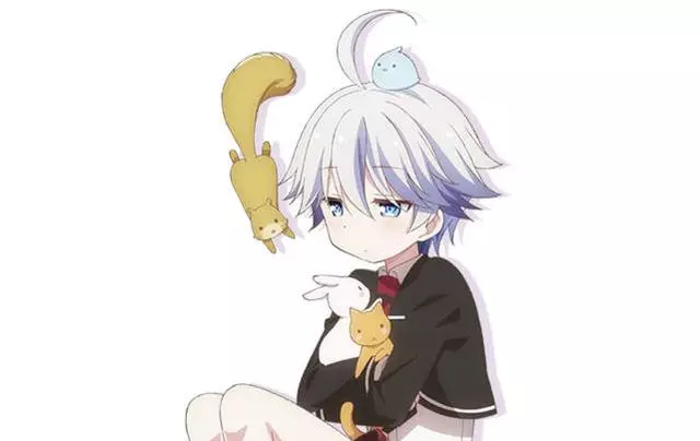 盤點動漫中的那些白色呆毛妹子!