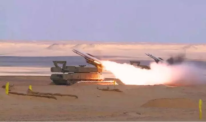 埃及防空兵向總統展示防空能力和決心 一款中國造裝備出場