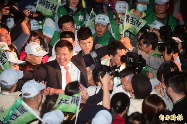 林佳龍造勢晚會3萬人爆棚 綠營:支持者放心不少