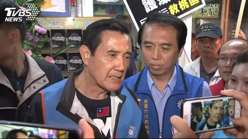 馬英九1天狂跑12場 輔選陳學聖夜市催票