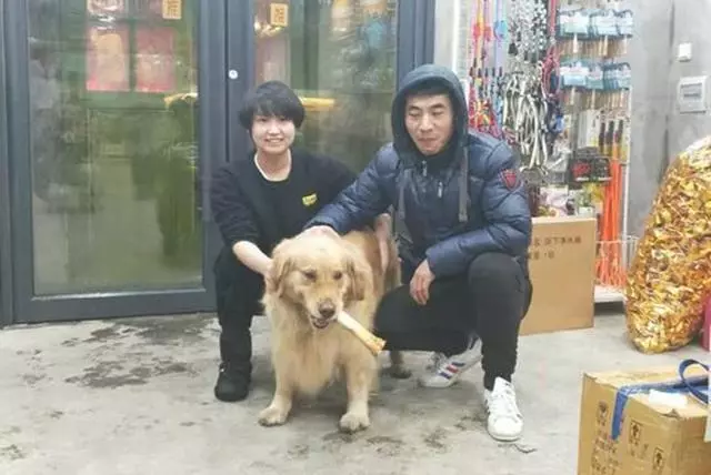 鏟屎官苦尋走失金毛,找回時在脖子上發現紙片,才發現欠了包子錢