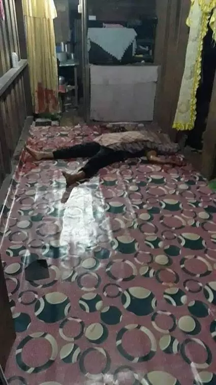 吉隆坡28日:妻子身中多刀,慘死丈夫的刀下!狠夫巴冷刀殺妻-死狀駭人!