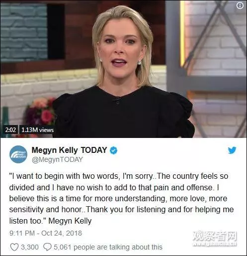 美國NBC王牌女主播感慨「政治正確」趨緊......旋即被逼離職!