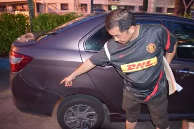 載客遭的士佬圍毆 Grab司機車損人傷